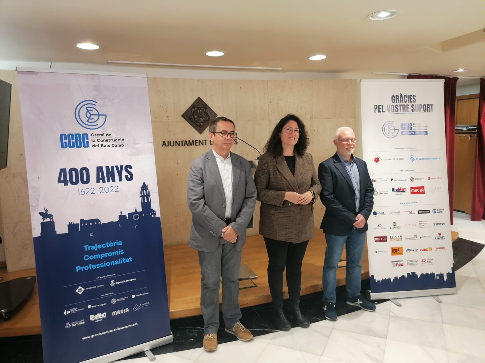El Gremi de la Construcció del Baix Camp celebra 400 anys (1622-2022) amb un programa d'activitats obert a tota la ciutadania
